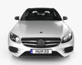 Mercedes-Benz Clase E (S213) AMG Line estate 2019 Modelo 3D vista frontal
