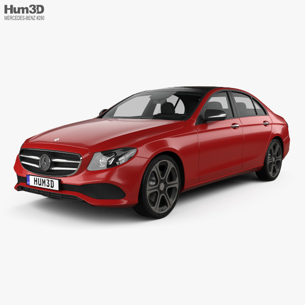 Mercedes-Benz Classe E (W213) Avantgarde Line 2019 Modèle 3D
