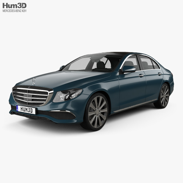 Mercedes-Benz E-класс (W213) Exclusive Line 2019 3D модель