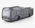 Mercedes-Benz Future bus 2016 3d model wire render