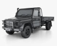 Mercedes-Benz Clase G (W463) Cabina Simple Alloy Tray 2020 Modelo 3D wire render