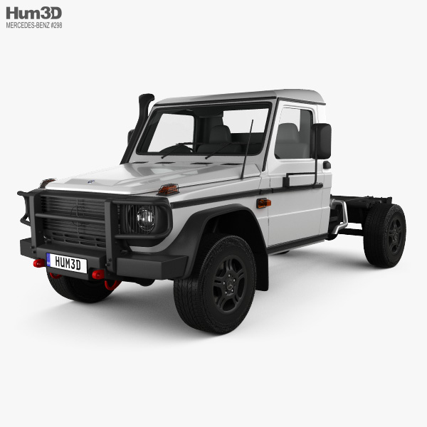 Mercedes-Benz G-class (W463) Single Cab Chassis 2020 3D model