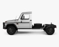 Mercedes-Benz Clase G (W463) Cabina Simple Chassis 2020 Modelo 3D vista lateral