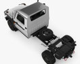 Mercedes-Benz G级 (W463) 单人驾驶室 Chassis 2020 3D模型 顶视图