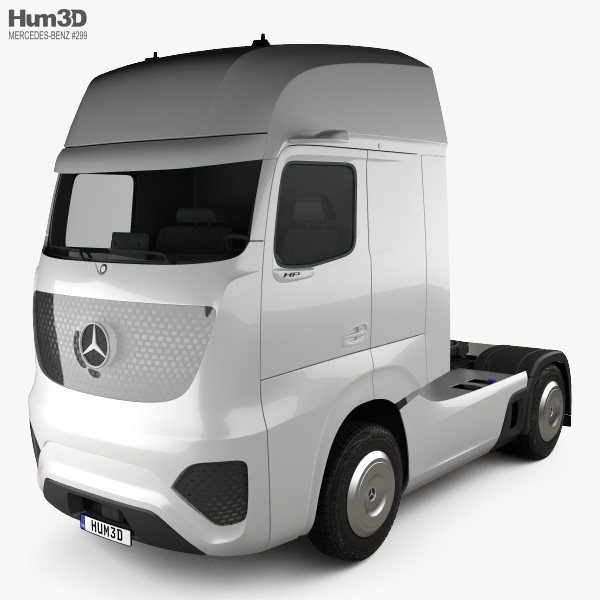 Mercedes-Benz Future Truck 2024 Modello 3D