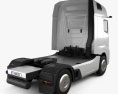 Mercedes-Benz Future Truck 2024 3D-Modell Rückansicht