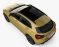 Mercedes-Benz GLA级 (X156) 2020 3D模型 顶视图