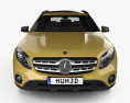 Mercedes-Benz GLA级 (X156) 2020 3D模型 正面图