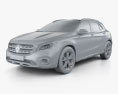 Mercedes-Benz GLA-класс (X156) 2020 3D модель clay render