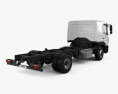 Mercedes-Benz Atego L-Cab Chassis Truck 2016 3d model back view