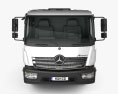Mercedes-Benz Atego L-Cab Chassis Truck 2016 3d model front view