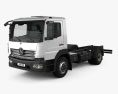Mercedes-Benz Atego S-Cab Fahrgestell LKW 2016 3D-Modell