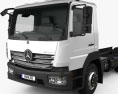 Mercedes-Benz Atego S-Cab Fahrgestell LKW 2016 3D-Modell