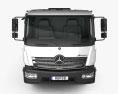 Mercedes-Benz Atego S-Cab 섀시 트럭 2016 3D 모델  front view