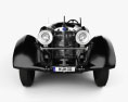 Mercedes-Benz 710 SSK Trossi 雙座敞篷車 1930 3D模型 正面图