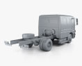 Mercedes-Benz Atego Crew Cab 섀시 트럭 2010 3D 모델 