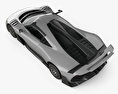 Mercedes-AMG Project ONE 2020 Modello 3D vista dall'alto