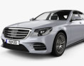 Mercedes-Benz S 클래스 (V222) LWB AMG Line 2018 3D 모델 