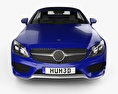 Mercedes-Benz Cクラス (A205) コンバーチブル AMG line 2020 3Dモデル front view
