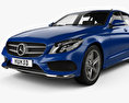 Mercedes-Benz Cクラス (S205) estate AMG line 2020 3Dモデル