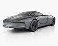 Mercedes-Benz Vision Maybach 6 카브리올레 2017 3D 모델 