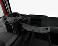 Mercedes-Benz Axor Tipper Truck con interior 2011 Modelo 3D dashboard