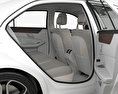 Mercedes-Benz E-Klasse (W212) sedan mit Innenraum 2017 3D-Modell