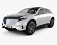 Mercedes-Benz EQ Konzept mit Innenraum 2018 3D-Modell