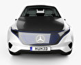 Mercedes-Benz EQ Konzept mit Innenraum 2018 3D-Modell Vorderansicht