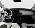 Mercedes-Benz EQ Концепт з детальним інтер'єром 2018 3D модель dashboard