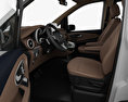 Mercedes-Benz V-class with HQ interior 2017 3d model seats