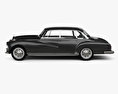 Mercedes-Benz 300d (W189) 1957 3D-Modell Seitenansicht