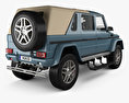 Mercedes-Benz G-class (W463) Maybach Landaulet with HQ interior 2019 3d model back view
