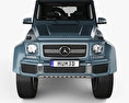 Mercedes-Benz Gクラス (W463) Maybach Landaulet HQインテリアと 2019 3Dモデル front view