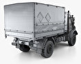 Mercedes-Benz Unimog U5000 Military Truck 2009 3D-Modell