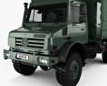 Mercedes-Benz Unimog U5000 Military Truck 2002 3d model