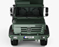 Mercedes-Benz Unimog U5000 Military Truck 2009 3D模型 正面图