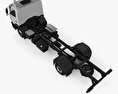 Mercedes-Benz Atego (1530) M-Cab Chassis Truck 2013 3d model top view