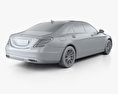 Mercedes-Benz S 클래스 (V222) LWB AMG Line 인테리어 가 있는 2018 3D 모델 