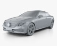 Mercedes-Benz E级 (A238) 敞篷车 2019 3D模型 clay render