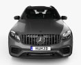 Mercedes-Benz GLC级 (X205) S AMG 带内饰 2020 3D模型 正面图