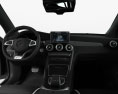 Mercedes-Benz Classe GLC (X205) S AMG con interni 2020 Modello 3D dashboard