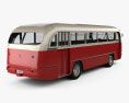Mercedes-Benz O-321 H Bus 1954 3D-Modell Rückansicht