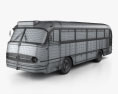 Mercedes-Benz O-321 H 버스 1954 3D 모델  wire render
