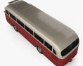 Mercedes-Benz O-321 H Bus 1954 3D-Modell Draufsicht