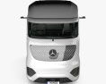 Mercedes-Benz Future Truck with HQ interior 2022 3d model front view
