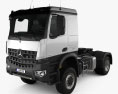 Mercedes-Benz Arocs 트랙터 트럭 2축 2016 3D 모델 