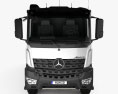 Mercedes-Benz Arocs Sattelzugmaschine 2-Achser 2016 3D-Modell Vorderansicht