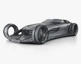 Mercedes-Benz Silver Arrow 2020 3D模型 wire render
