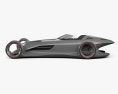 Mercedes-Benz Silver Arrow 2020 3D模型 侧视图
